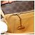 Céline Borsa a Spalla CELINE Macadam Canvas PVC Pelle Marrone Oro Auth 178221A D'oro - vista 19