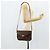 Céline Borsa a Spalla CELINE Macadam Canvas PVC Pelle Marrone Oro Auth 178221A D'oro - vista 22