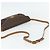 Céline Borsa a Spalla CELINE Macadam Canvas PVC Pelle Marrone Oro Auth 178221A D'oro - vista 7