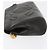 Pochette CHANEL in pelle di agnello nera e oro CC Auth bs35075 Nero D'oro - vista 4