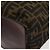 Borsa Tote FENDI Zucca Canvas Nero Marrone Auth bs35018 - vista 18