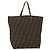 Borsa Tote FENDI Zucca Canvas Nero Marrone Auth bs35018 - vista 2