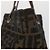 Borsa Tote FENDI Zucca Canvas Nero Marrone Auth bs35018 - vista 5