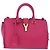 SAINT LAURENT Petit Cabas Hand Bag Leather 2way Pink Gold Auth 178276A Rosa D'oro - vista 13