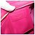 SAINT LAURENT Petit Cabas Hand Bag Leather 2way Pink Gold Auth 178276A Rosa D'oro - vista 21