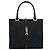 Borsa GUCCI GG Canvas Jackie Nera Argento 002 1065 Auth 176994 Nero - vista 13