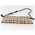 Borsa a tracolla BURBERRY Nova Check in PVC Beige Oro Auth 178990A D'oro - vista 5