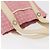 Bulgari Borsa BVLGARI Logo Mania Canvas Rosa Argento Auth 178503A - vista 6