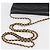 CHANEL COCO Mark Chain Shoulder Bag Pelle Vernice Nera Oro CC Auth 177451A Nero D'oro - vista 7