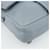 PRADA Rucksack Leder Hellblau Silber Auth BA12406A - Ansicht 15