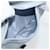 PRADA Rucksack Leder Hellblau Silber Auth BA12406A - Ansicht 25