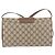 Borsa a Spalla GUCCI GG Supreme PVC Beige Oro 904 02 050 Auth bs34914 D'oro - vista 2