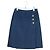 Céline Falda CELINE Denim Azul Oro Auth 177454V Dorado