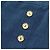 Céline Falda CELINE Denim Azul Oro Auth 177454V Dorado - vista 3