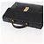 Borsa Business BALLY in pelle nera e oro Auth bs34560 Nero D'oro - vista 6
