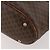 Céline Borsa a Spalla CELINE Macadam Canvas PVC Pelle 2 Set Marrone Auth am11453 - vista 9