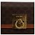Céline Borsa CELINE Macadam Canvas PVC Pelle Marrone Oro Auth 178653A D'oro - vista 19