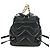 Zaino GUCCI GG Marmont in pelle nera e oro 777253 Auth BA12395SAV Nero D'oro - vista 2