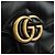 Zaino GUCCI GG Marmont in pelle nera e oro 777253 Auth BA12395SAV Nero D'oro - vista 20