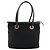 Céline Borsa a mano CELINE Circle Nylon Nero Oro Auth 178011A D'oro - vista 13