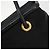 Céline Borsa a mano CELINE Circle Nylon Nero Oro Auth 178011A D'oro - vista 17
