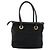 Céline Borsa a mano CELINE Circle Nylon Nero Oro Auth 178011A D'oro - vista 2