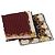 FENDI Fazzoletto di Cotone Set da 2 Pezzi Rosso Blu Autentico am11455A