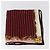 FENDI Fazzoletto di Cotone Set da 2 Pezzi Rosso Blu Autentico am11455A - vista 2