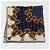 FENDI Fazzoletto di Cotone Set da 2 Pezzi Rosso Blu Autentico am11455A - vista 6