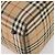 Borsa Boston Burberrys Nova Check in tela beige e oro Auth 175137 D'oro - vista 14