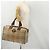 Borsa Boston Burberrys Nova Check in tela beige e oro Auth 175137 D'oro - vista 20