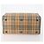 Borsa Boston Burberrys Nova Check in tela beige e oro Auth 175137 D'oro - vista 5