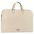 Saffiano Borsa Business PRADA in pelle Safiano Avorio Argento Auth bs34948A Crudo