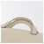 Saffiano Borsa Business PRADA in pelle Safiano Avorio Argento Auth bs34948A Crudo - vista 8