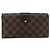 LOUIS VUITTON Damier Ebene Portefeuille Sistina Long Wallet N61747 Auth bs35096 - vista 2