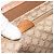 Céline Borsa Tote CELINE Macadam Canvas PVC Beige Oro Auth fm5318 D'oro - vista 12