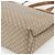 Céline Borsa Tote CELINE Macadam Canvas PVC Beige Oro Auth fm5318 D'oro - vista 15
