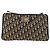 Borsa a Spalla Christian Dior Trotter Canvas Blu Navy Oro Autentica 178491 D'oro - vista 13