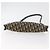 Borsa a Spalla Christian Dior Trotter Canvas Blu Navy Oro Autentica 178491 D'oro - vista 5