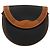 Borsa a tracolla Christian Dior in tela rivestita nero e oro Auth BA12423 D'oro - vista 13