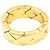 Anello Chanel, "Matelassé", oro giallo. - vista 2