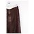 Autre Marque Pantalones anchos marrones Castaño - vista 4