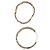 Autre Marque Set di bracciali dorati D'oro - vista 4