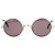 Occhiali da sole Cartier Vintage Mayfair Round Half Frame Gold D'oro - vista 3