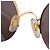 Occhiali da sole Cartier Vintage Mayfair Round Half Frame Gold D'oro - vista 9