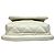 Borsa a tracolla Chanel Cambon Line in agnello Bianco - vista 3
