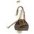Noe Borsa a Spalla Louis Vuitton Petit Noé Marrone - vista 10