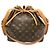 Noe Borsa a Spalla Louis Vuitton Petit Noé Marrone - vista 2