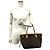 Borsa Tote Louis Vuitton Neverfull PM Marrone - vista 9
