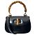 Borsa Gucci Bamboo in pelle nera Nero